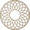Ekena Millwork Cannes Wood Fretwork Pierced Ceiling Medallion, Hickory, 20"OD x 6 7/8"ID x 3/8"T CMWP20X20X0375CNHI - alternate 3
